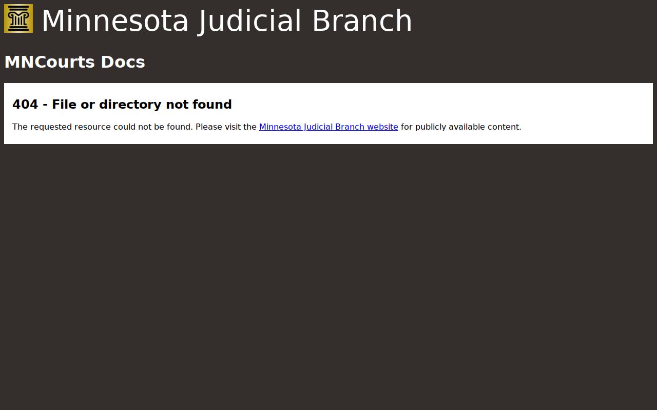 Redwood Falls court record Fifth Judicial District courthouse list
